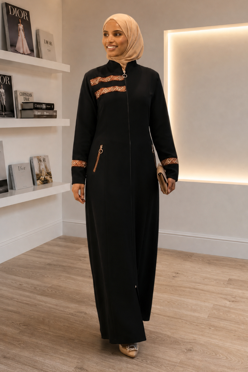 Amara Embroidered Abaya