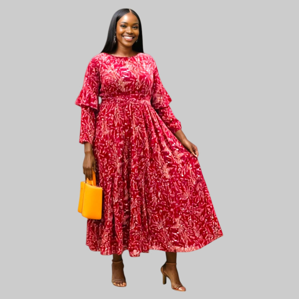 Chiffon Floralia Dress