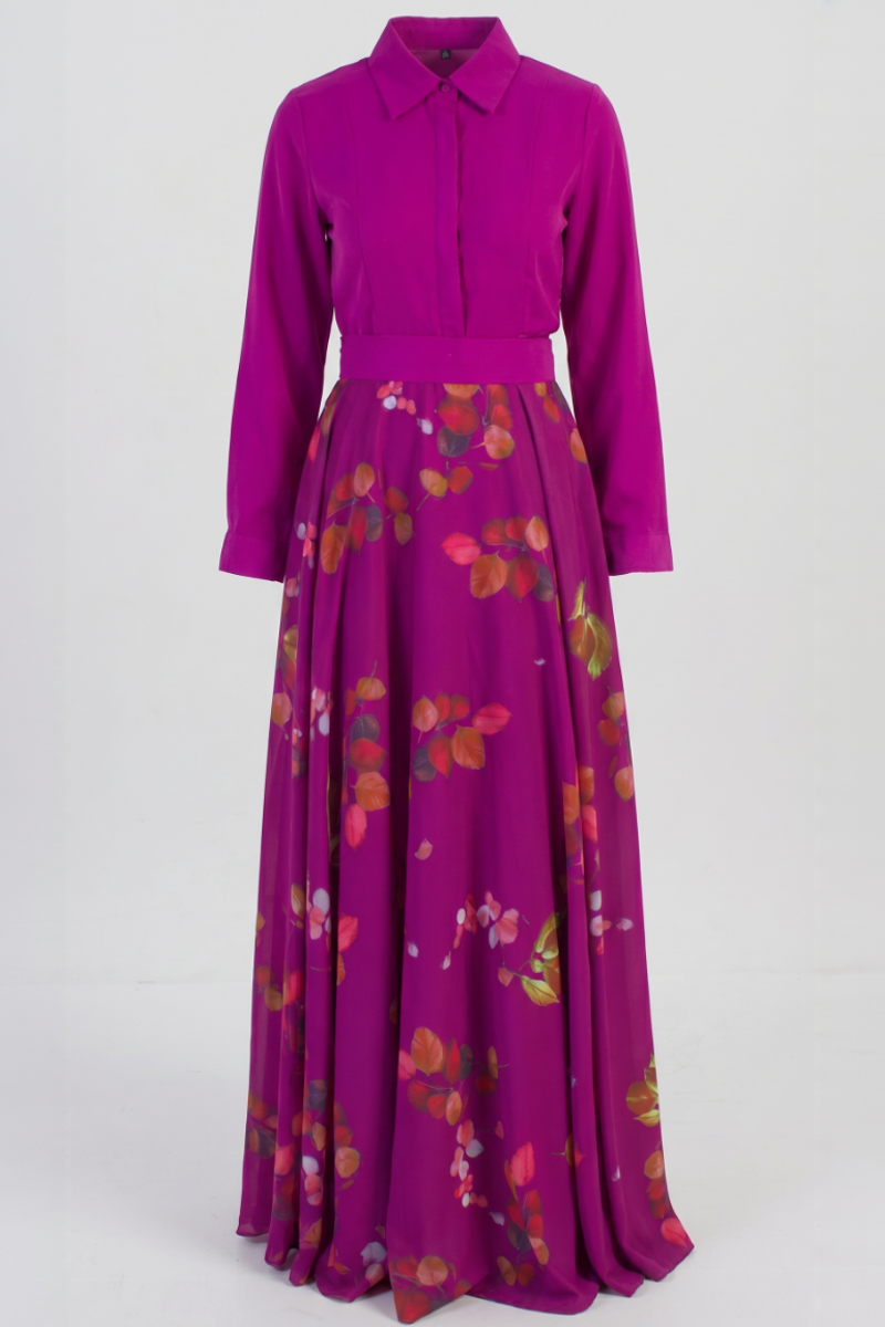 Luxe Harmony Maxi Dress - Purple