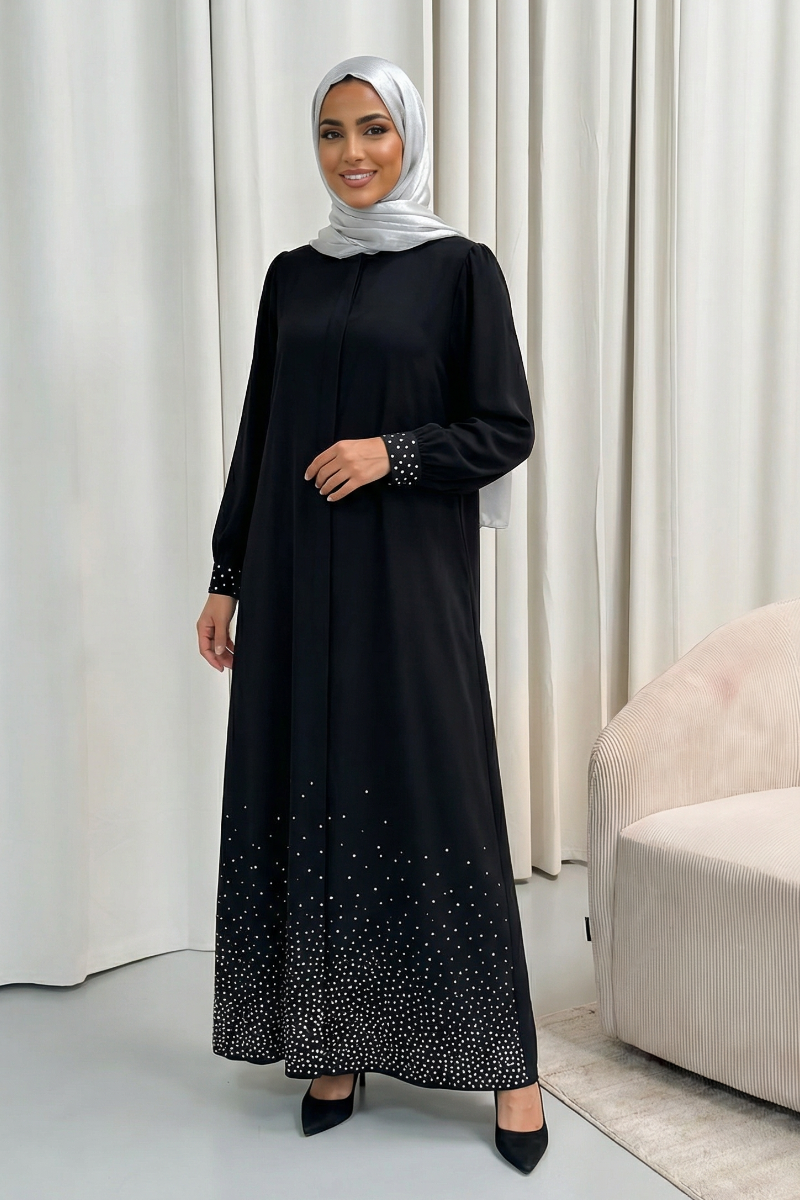 Midnight Majesty Abaya