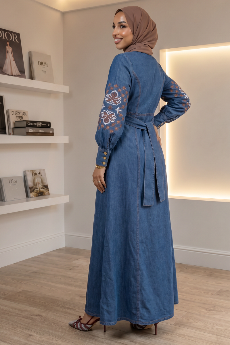 Indigo Maxi Dress