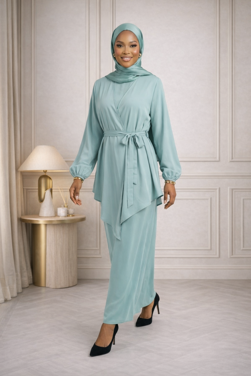 Opulent Flow Abaya