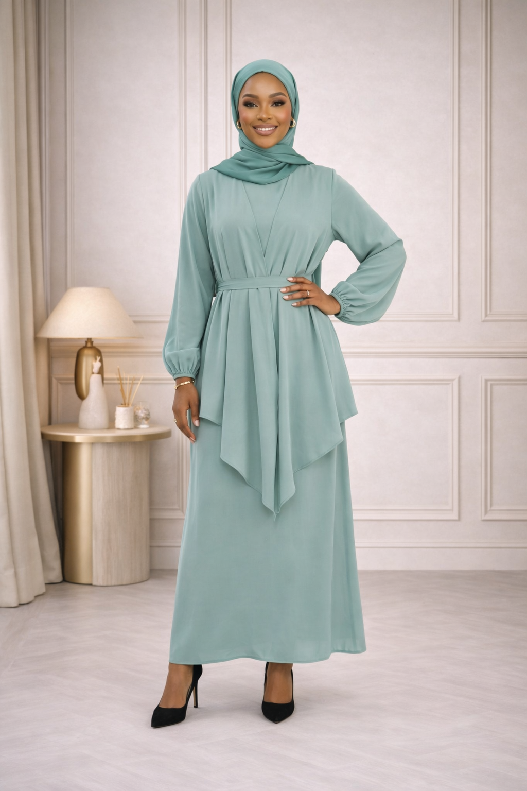 Opulent Flow Abaya
