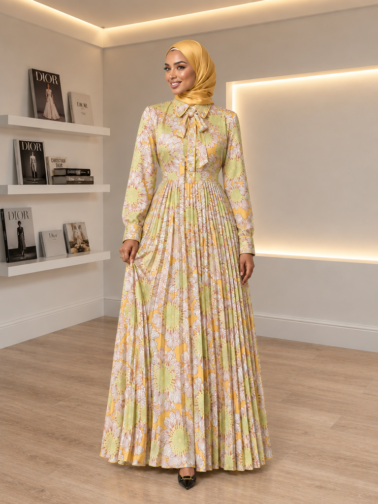 Petal Maxi Dress