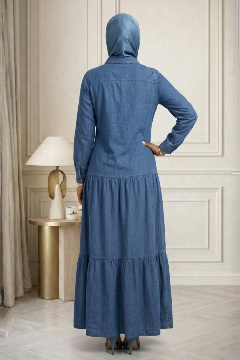 Denim Solace Maxi Dress