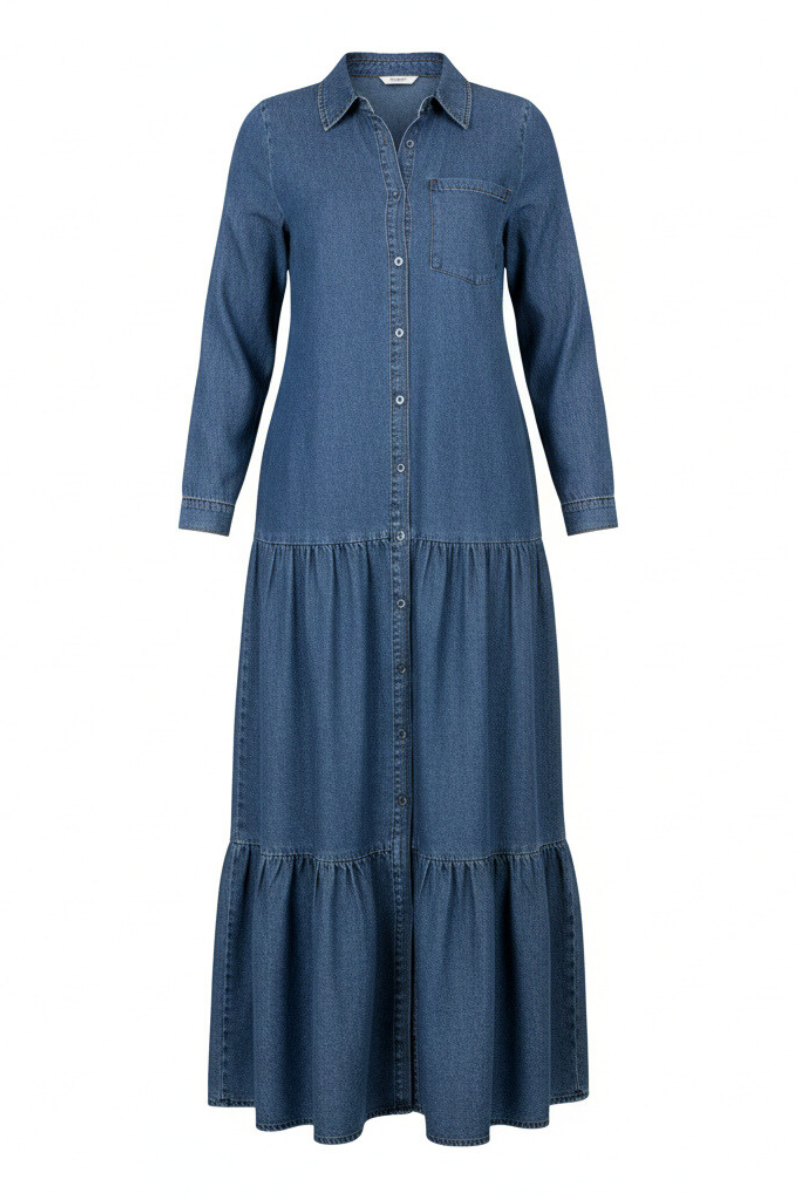 Denim Solace Maxi Dress