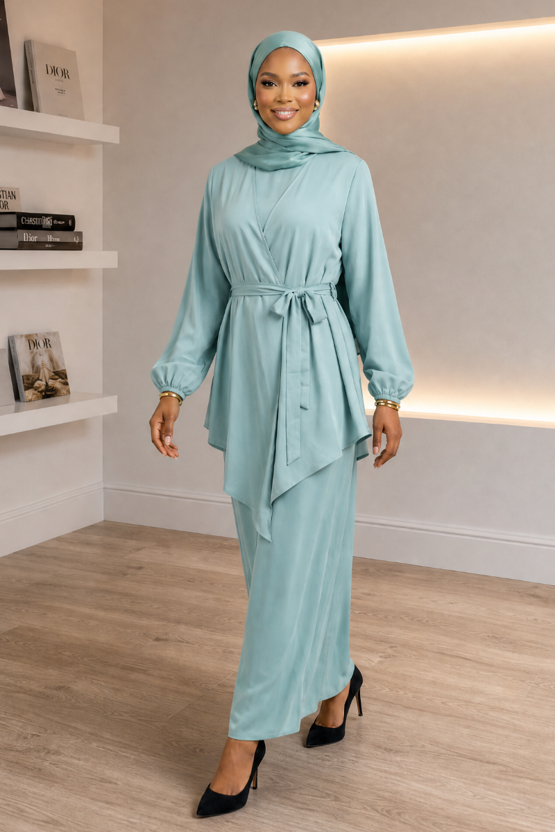 Opulent Flow Abaya