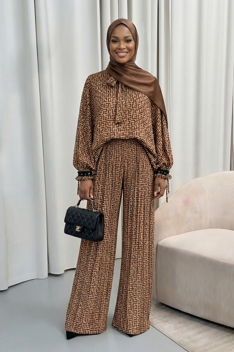 The Luxe Bloom Set | Brown