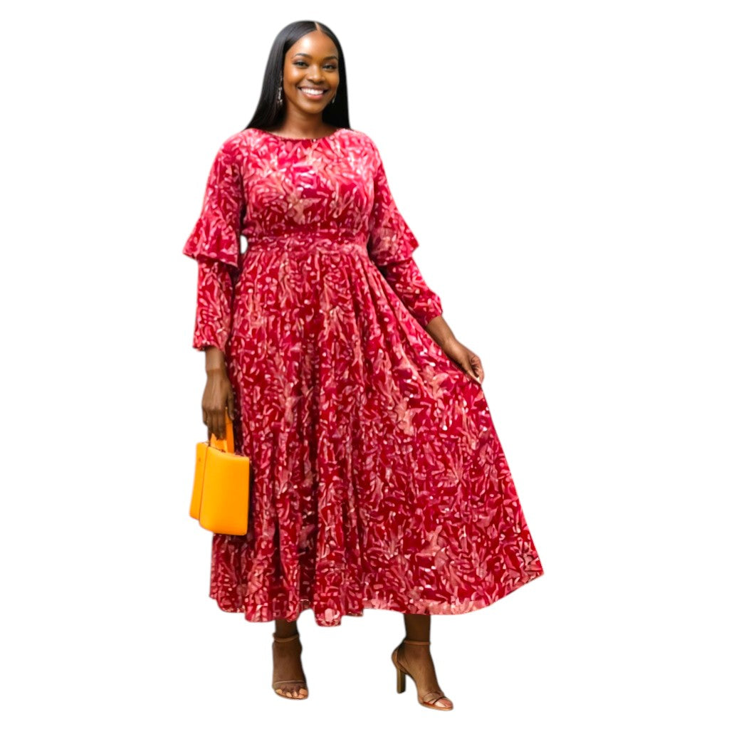 Chiffon Floralia Dress