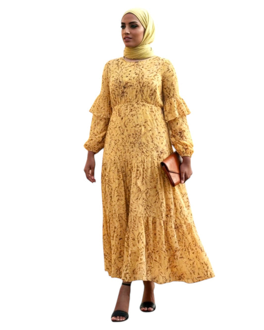 Chiffon Floralia Dress