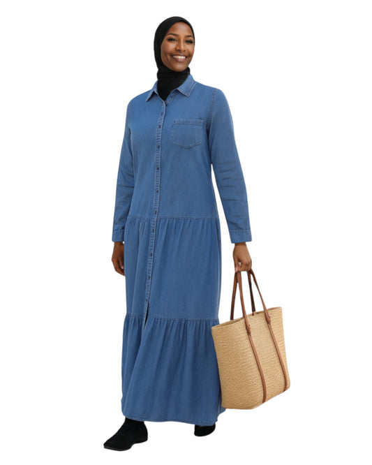 Denim Solace Maxi