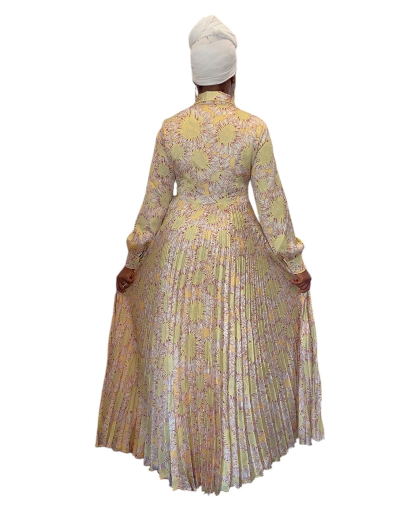 Golden Petal Maxi