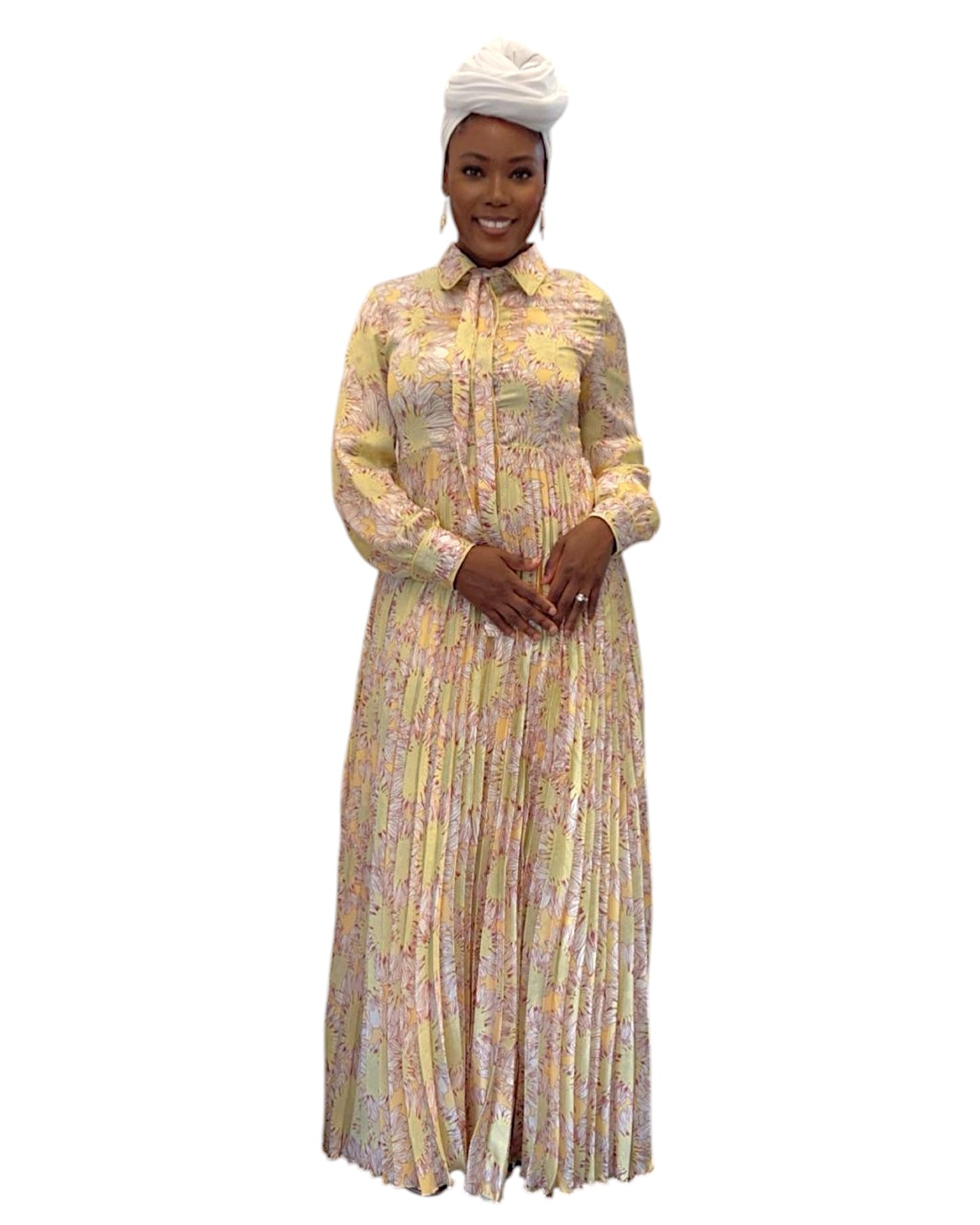Golden Petal Maxi