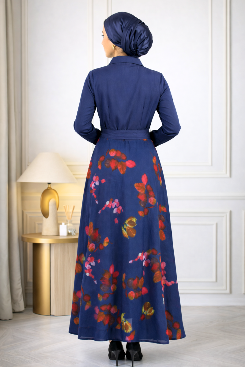 Luxe Harmony Maxi Dress - Teal Blue