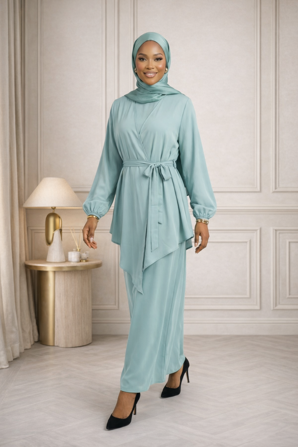 Opulent Flow Abaya