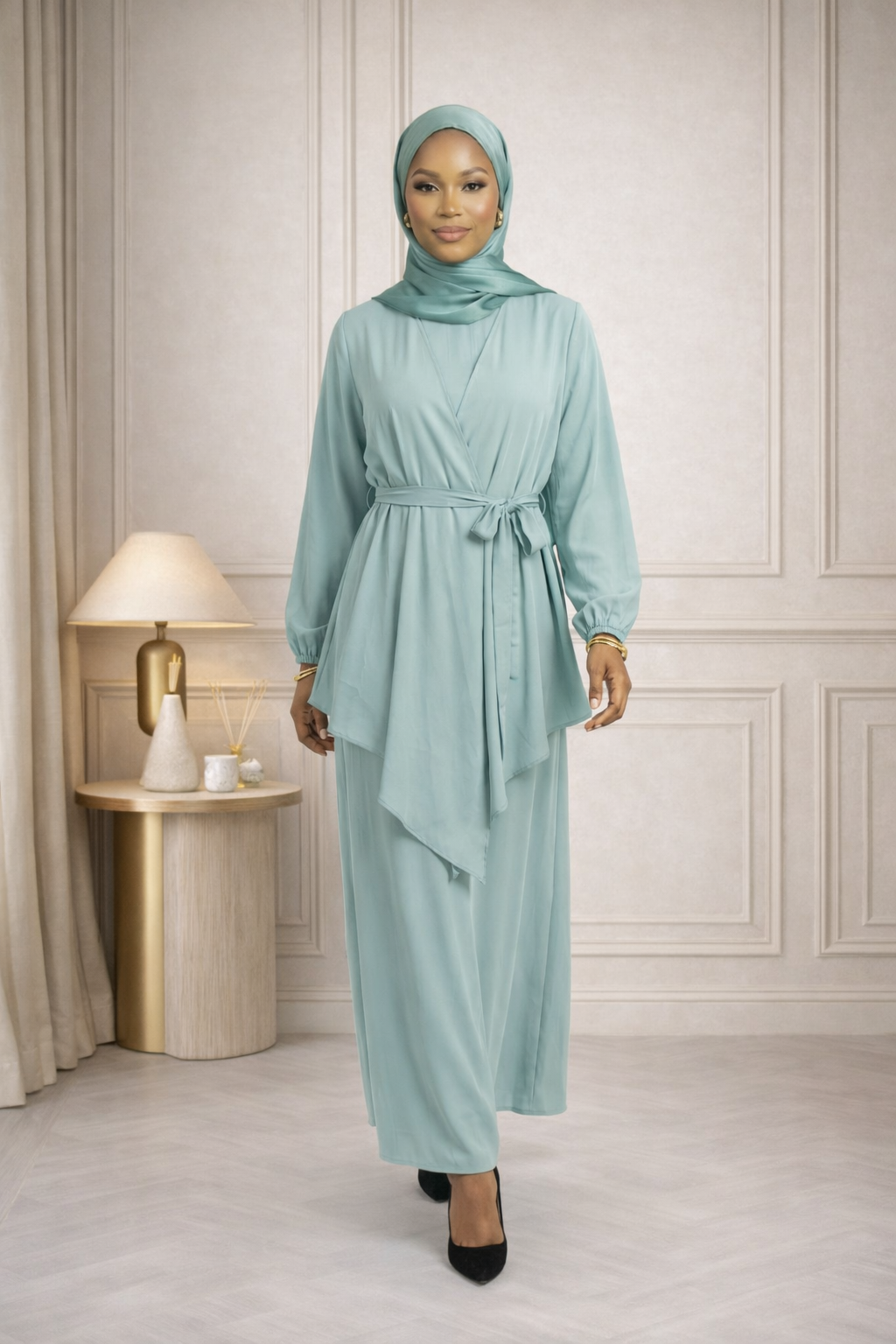 Opulent Flow Abaya