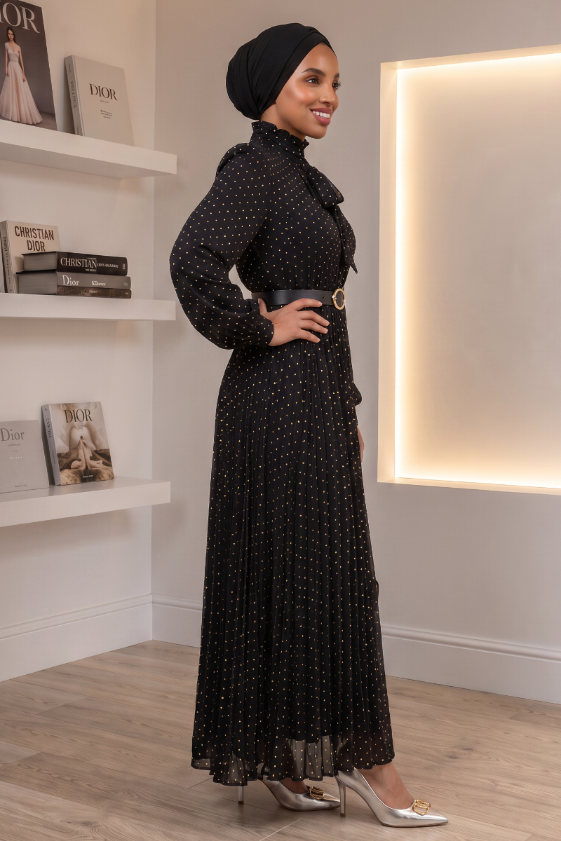 Polka Maxi Dress