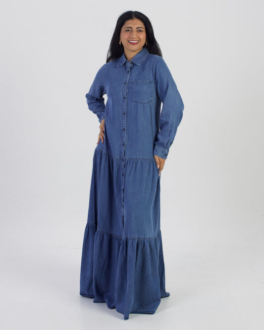 Denim Solace Maxi Dress