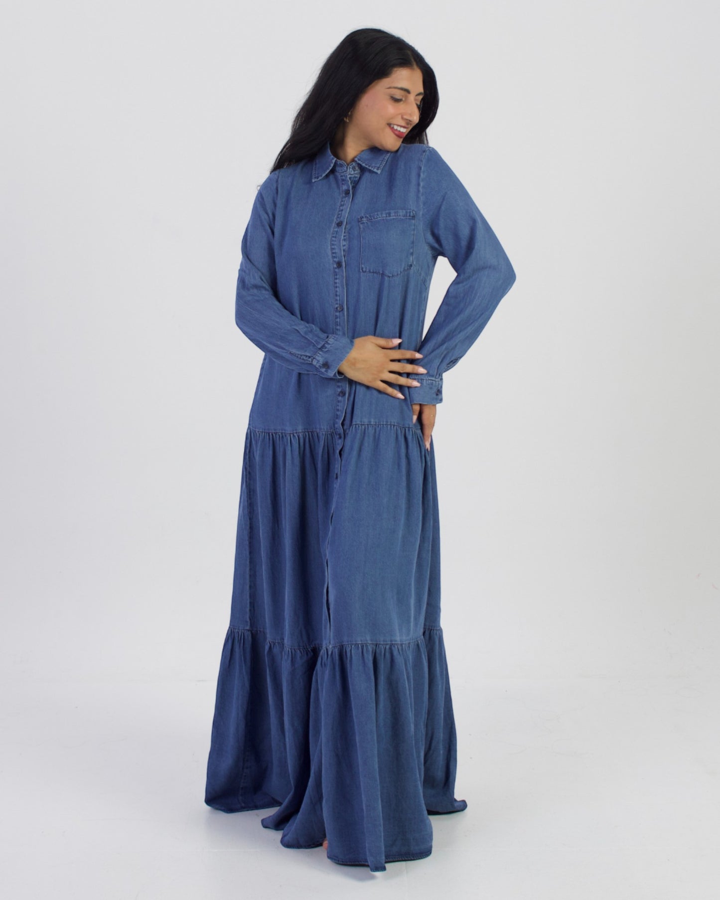 Denim Solace Maxi Dress
