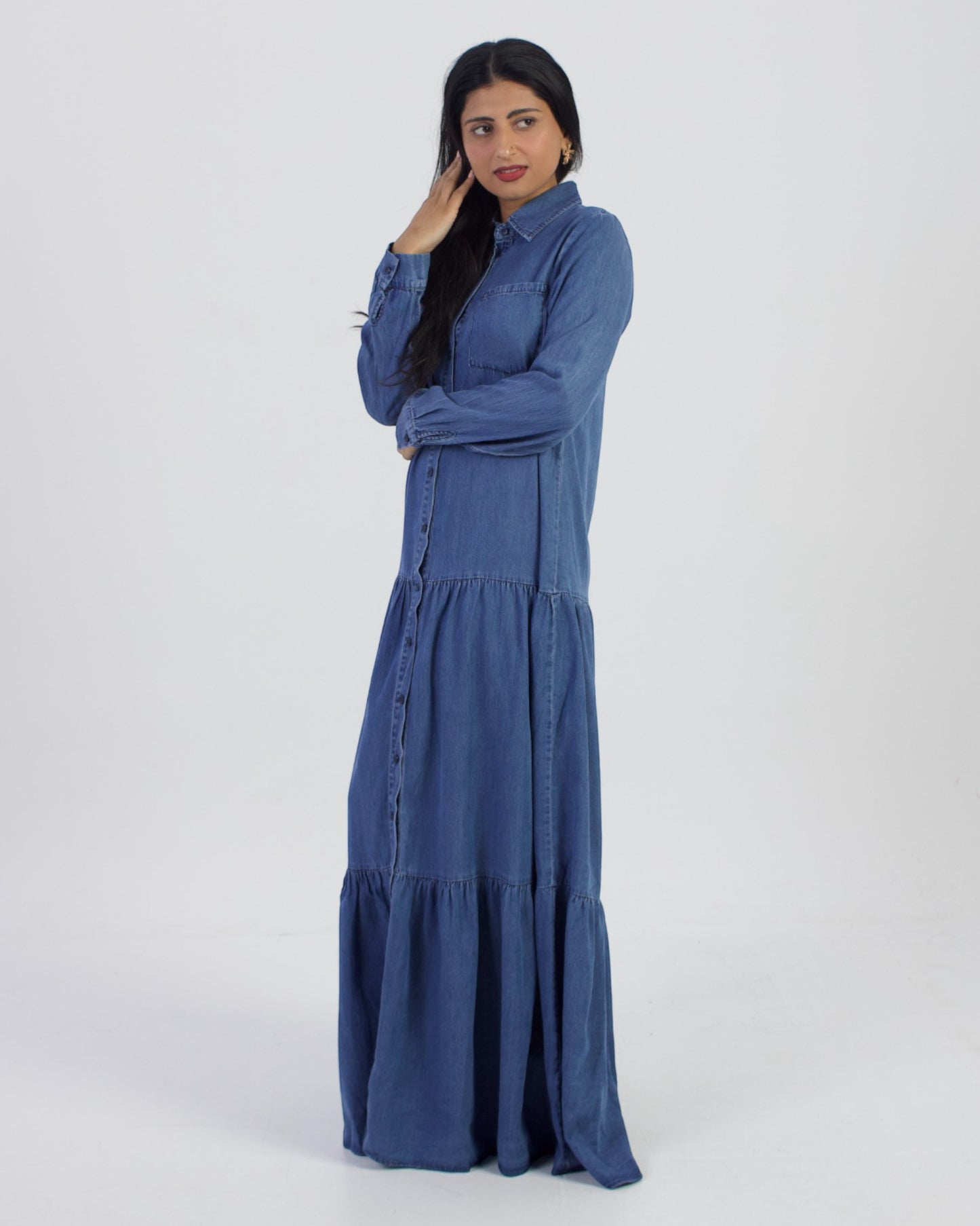 Denim Solace Maxi Dress