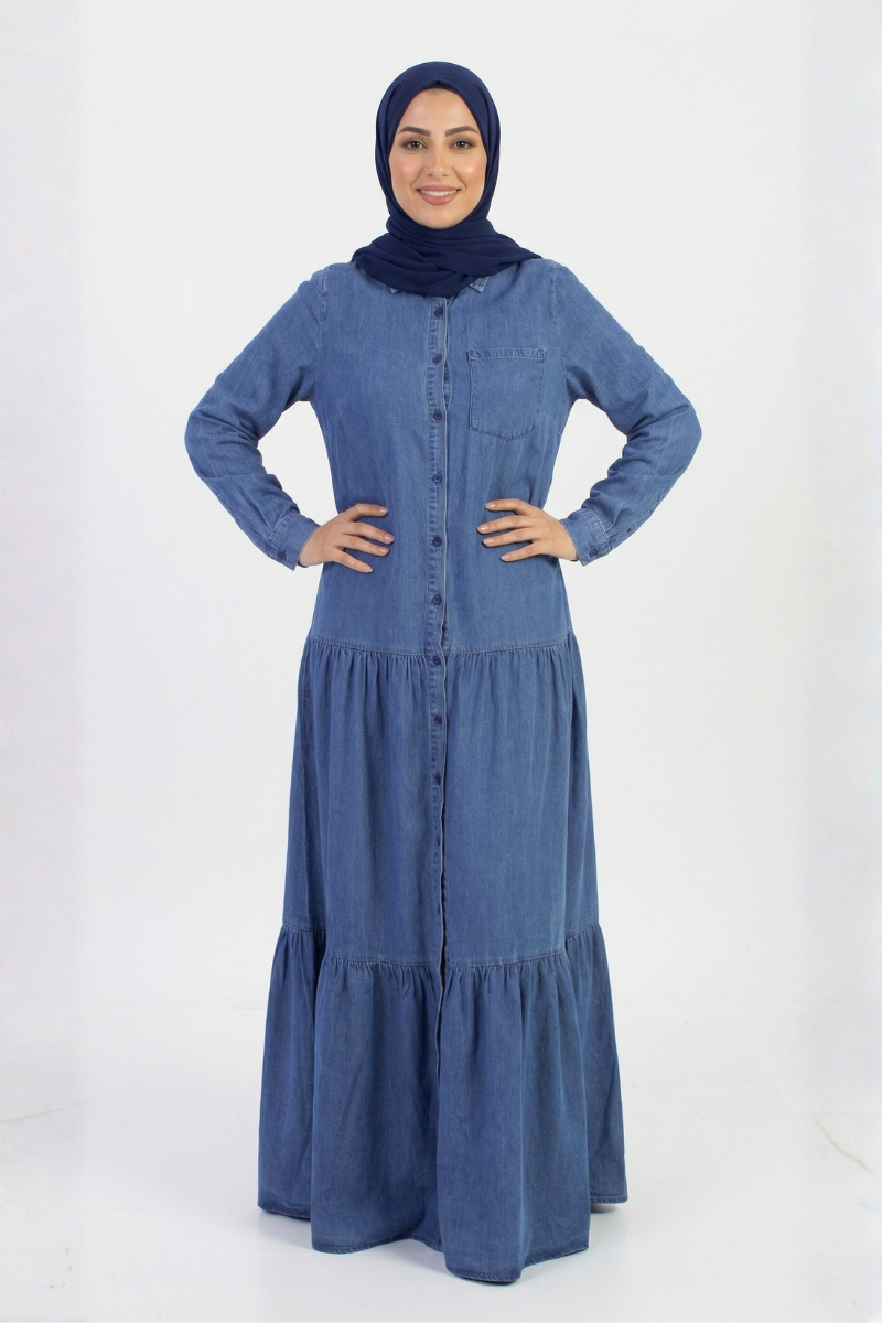 Denim Solace Maxi Dress