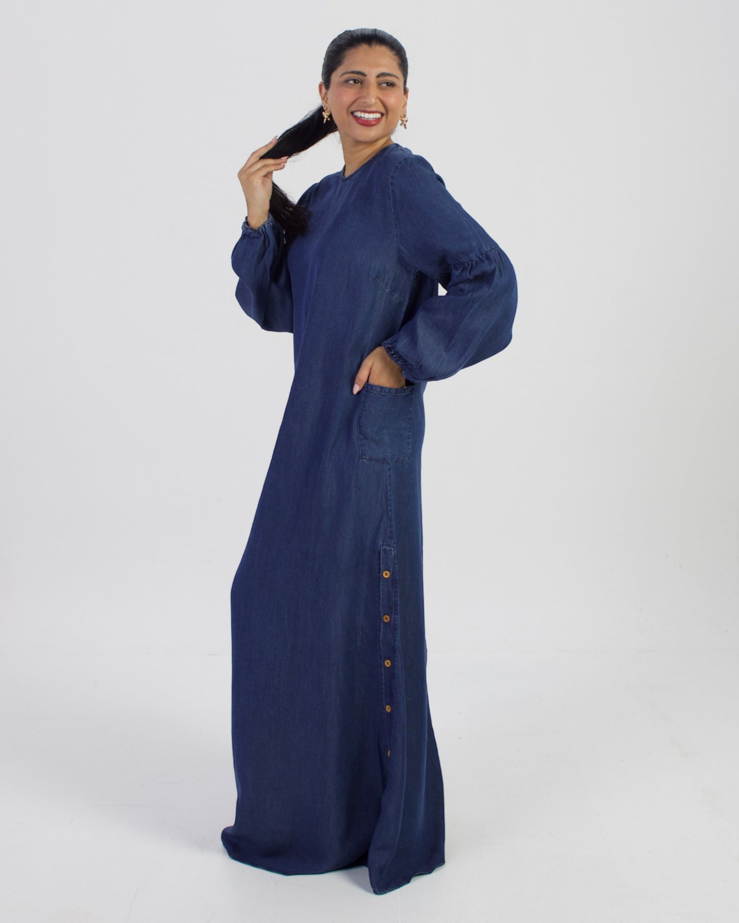 Urban Blue Maxi Dress