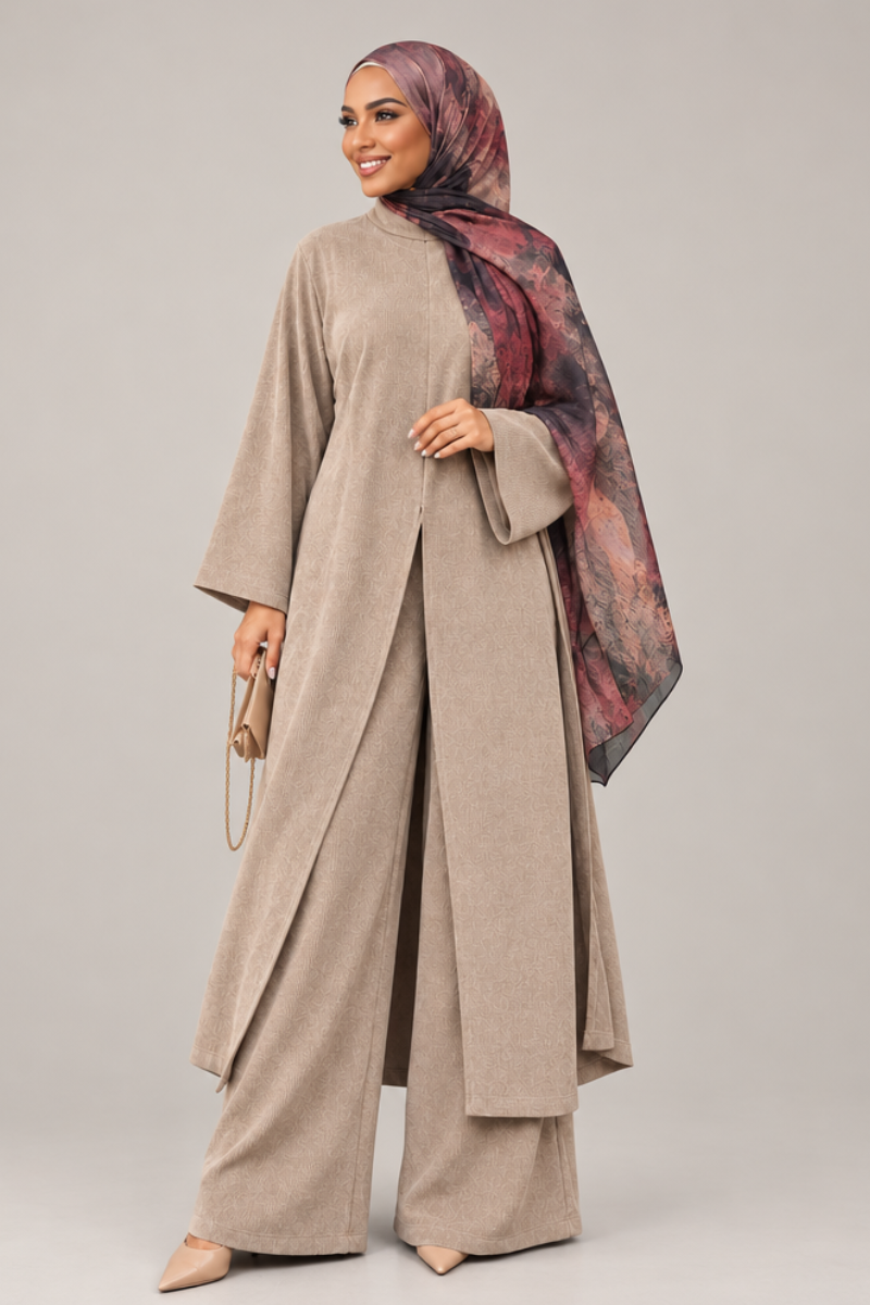 Velour Tunic Set