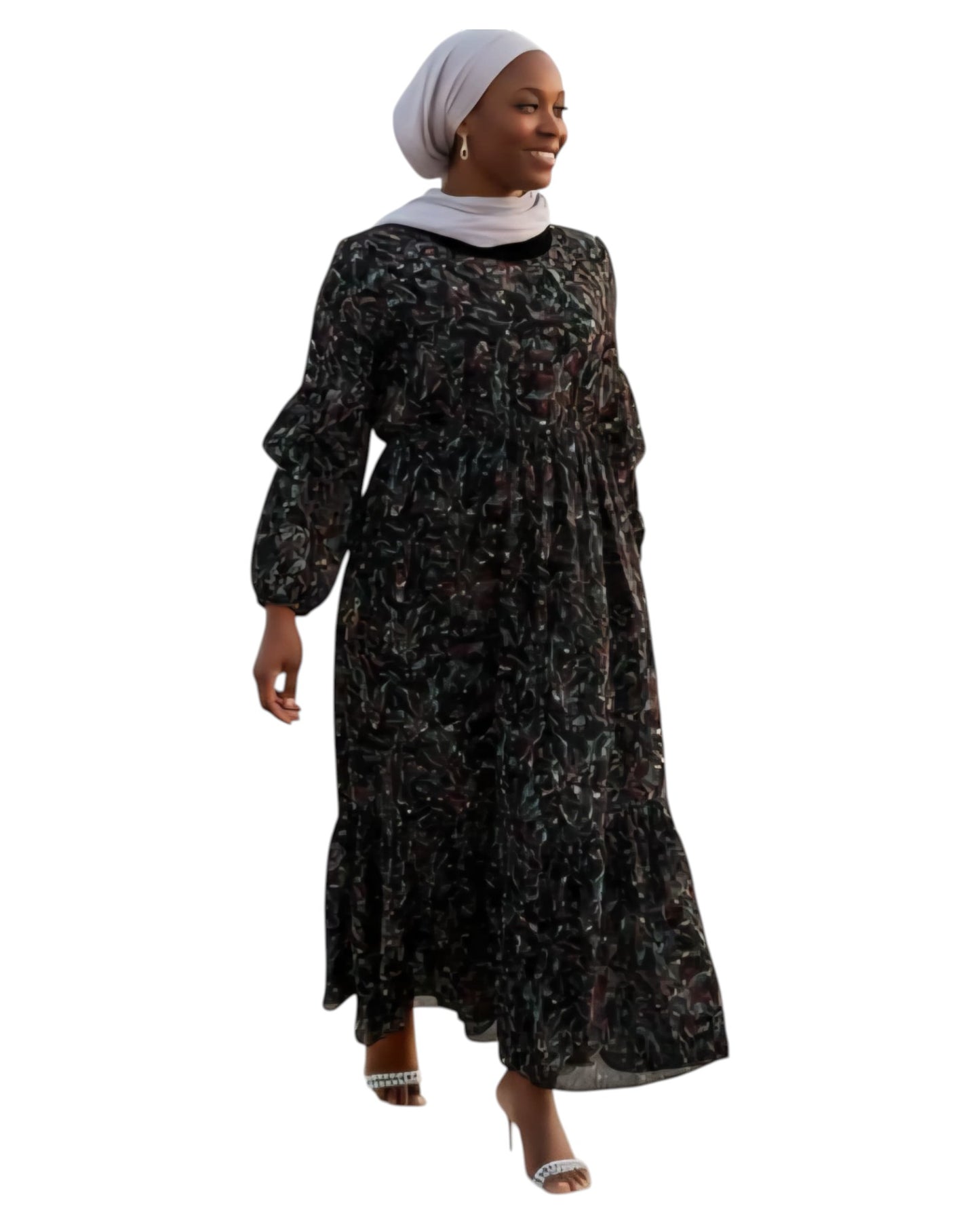 Chiffon Floralia Dress